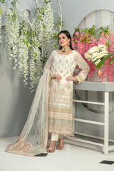 Semi Unstitched Mahaba Collection by Tawakkal D-7669